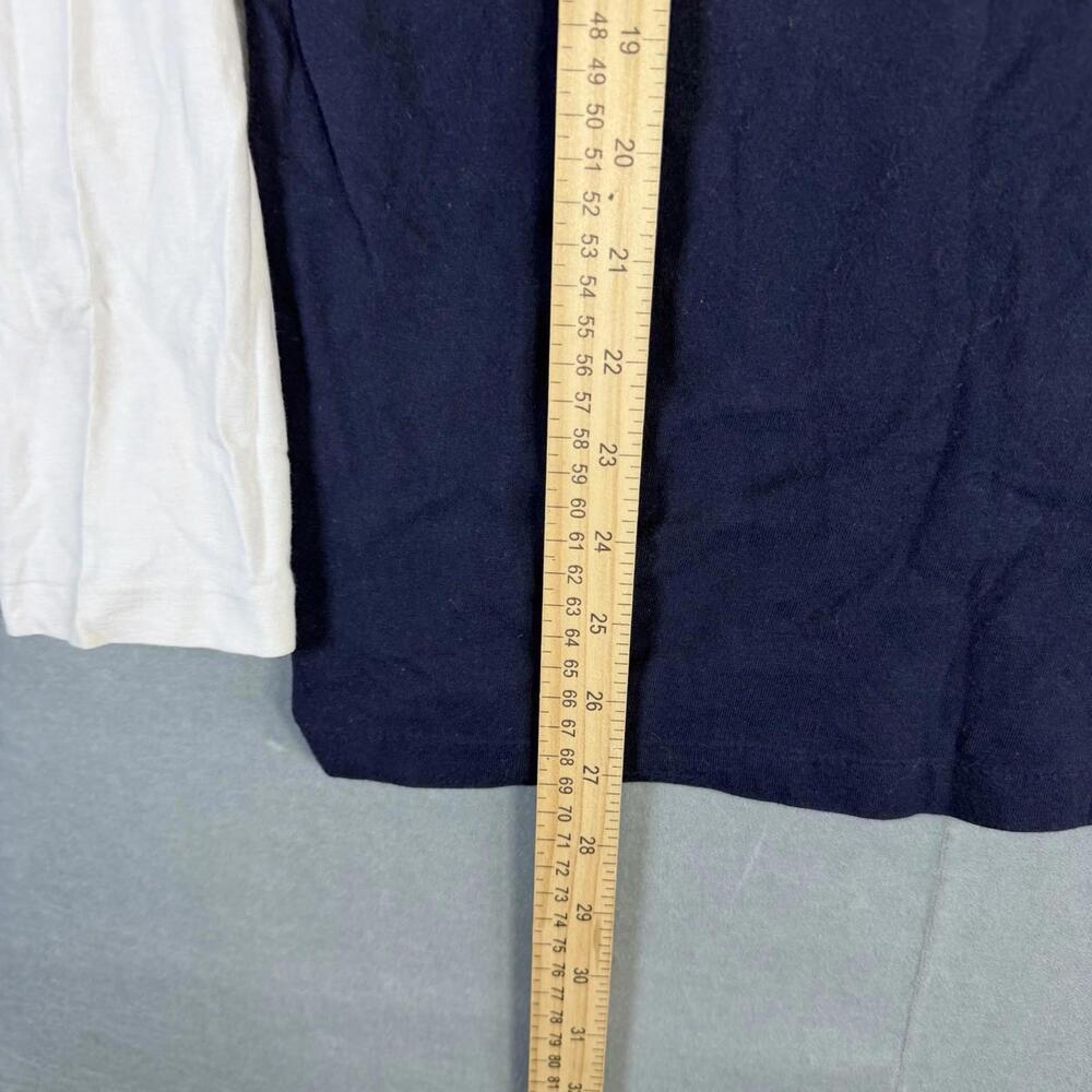 Ralph Lauren Denim Supply Raglan Shirt Mens Small Navy Brooklyn Warriors NYC - Picture 6 of 6
